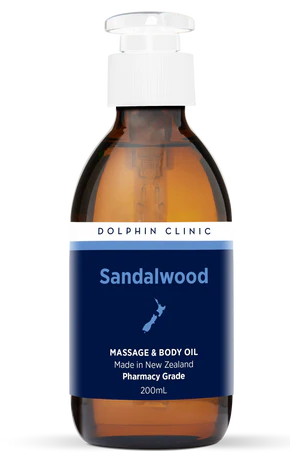 Dolphin Clinic Sandalwood Massage Oil 200ml